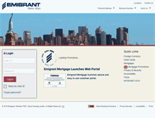 Tablet Screenshot of emigrant.com